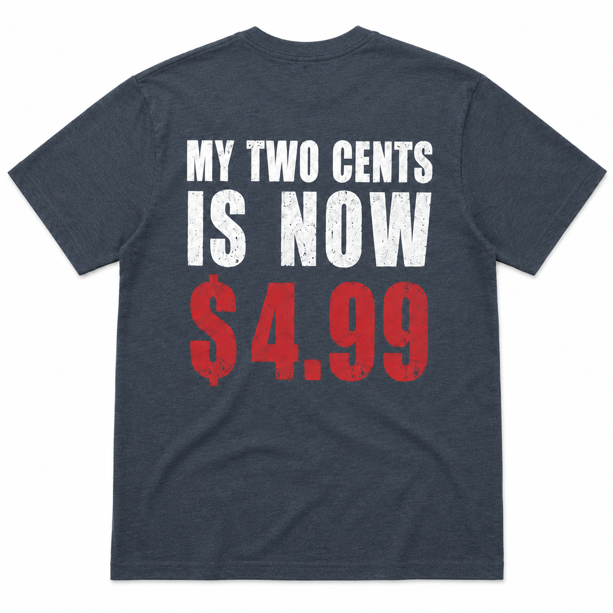 My Two Cents Is Now $4.99 Funny Inflation T-Shirt