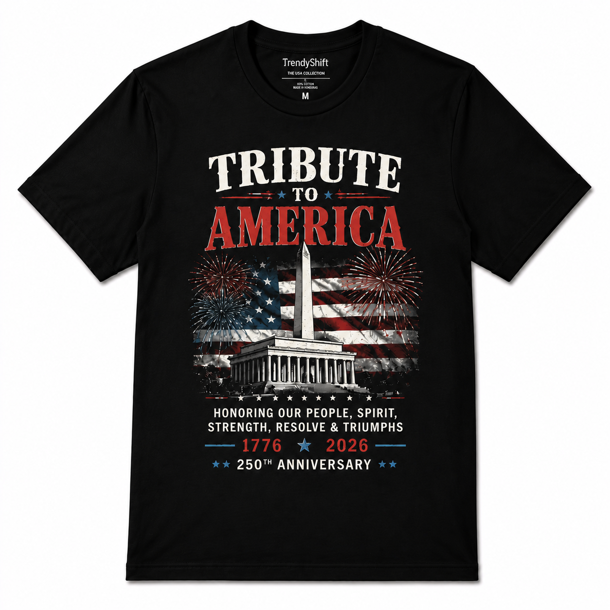 Tribute to America 250th Anniversary T-Shirt