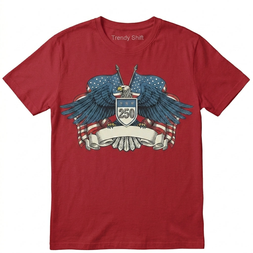 250th American Independence Eagle T-Shirt
