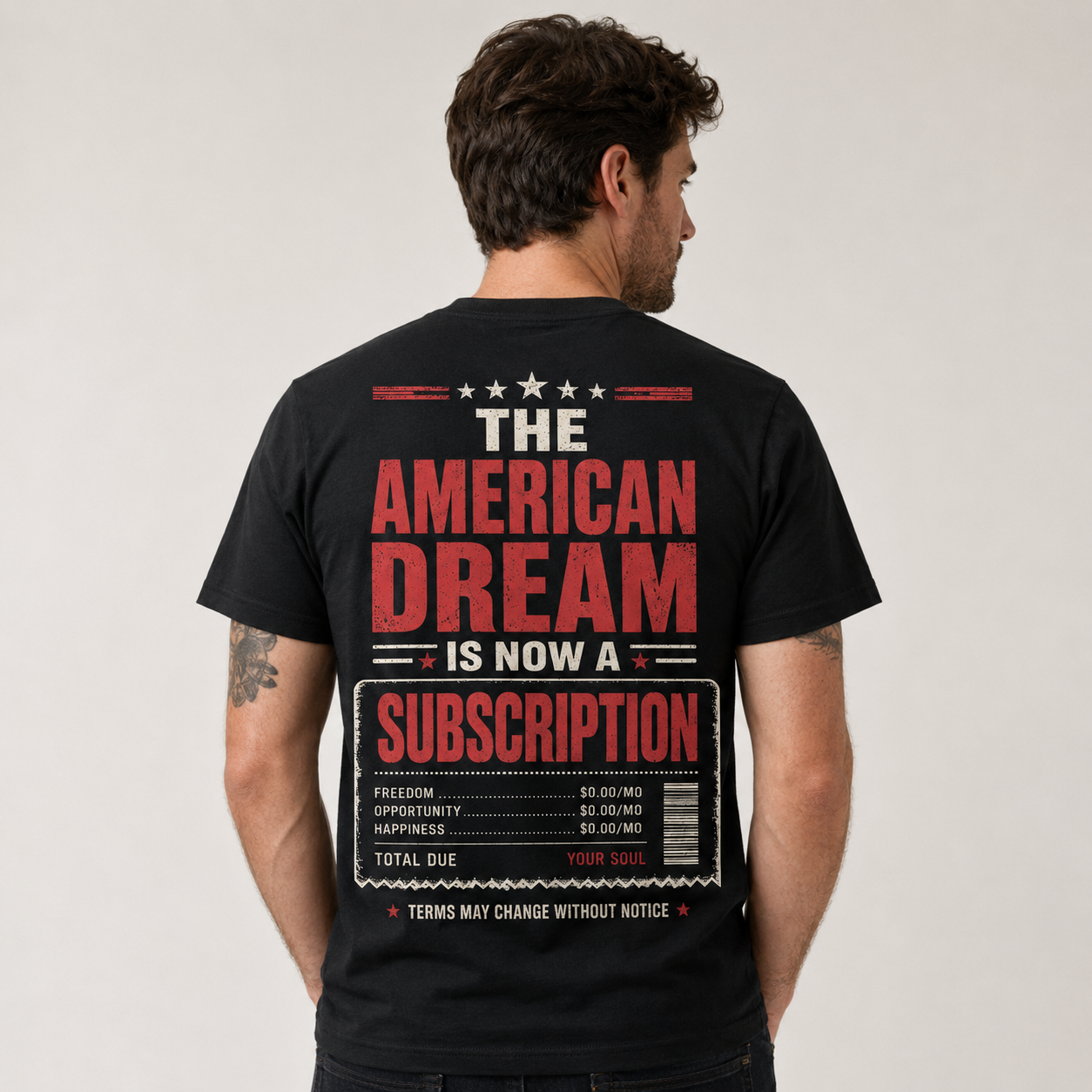 The American Dream Is Now a Subscription T-Shirt